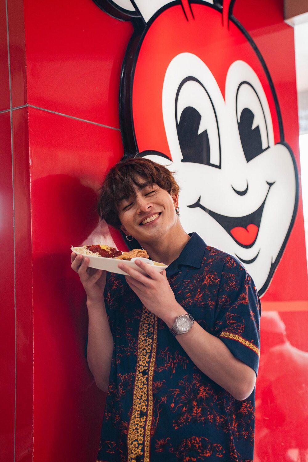 「Jollibee」はフィリピン最大のファストフードチェーン。