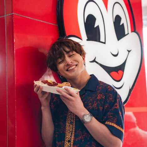 「Jollibee」はフィリピン最大のファストフードチェーン。