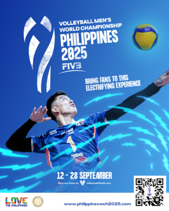 2025年FIVBバレーボール男子世界選手権、史上初のフィリピン開催！